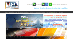 Desktop Screenshot of impresoravega.com.mx